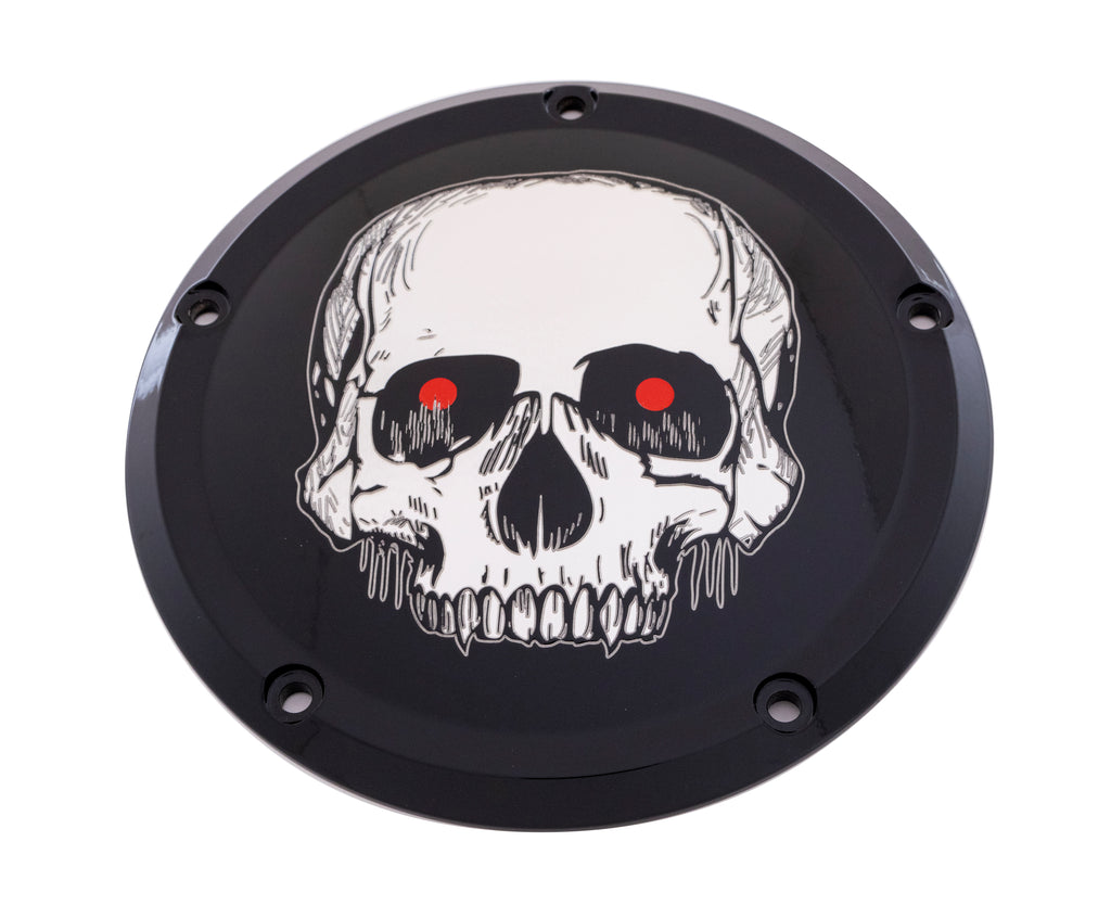 7   Tc Derby Cover Skull Black