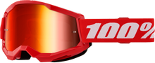 Load image into Gallery viewer, Strata 2 Junior Goggle Red Mirror Red Lens