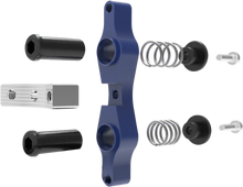 Load image into Gallery viewer, TAMER Tamer Double Button X Wing Blue suspension tool with two buttons, displayed against a neutral background.