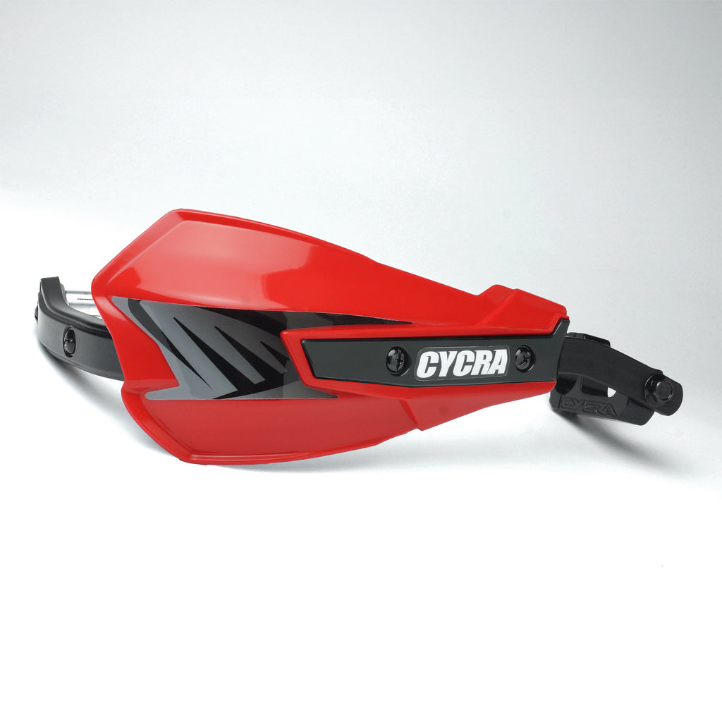 Vortex Handguards W/Universal U Clamps   Red