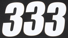 Load image into Gallery viewer, Number 3 White 6" 3/Pk