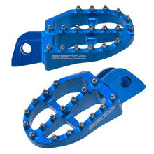 Load image into Gallery viewer, Aluminum Footpegs Yam Blue