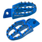 Aluminum Footpegs Yam Blue