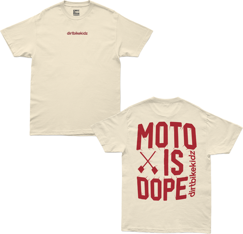 Moto Is Dope Tee Cream Sm
