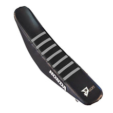 Load image into Gallery viewer, Seat Cover Black W/Grey Ribs Hon