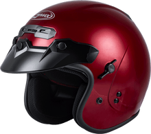 Load image into Gallery viewer, Gm 32 Open Face Helmet Candy Red 3x