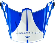 Load image into Gallery viewer, Kinetic Lite Rival Hlmt Visor Gloss Blue/White