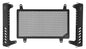 Slash Cut Radiator Cvr Black