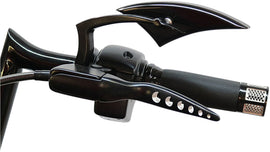 BAGGERNATION Race Levers Cable black for Harley FLH models 2008-2013, motorcycle brake and clutch levers with sleek design