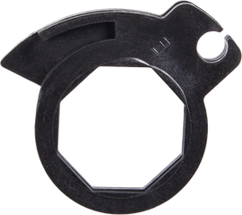 ODI Mx V2 Throttle Cam grip component for motorcycle throttle assembly, showcasing the black plastic and metal parts.
