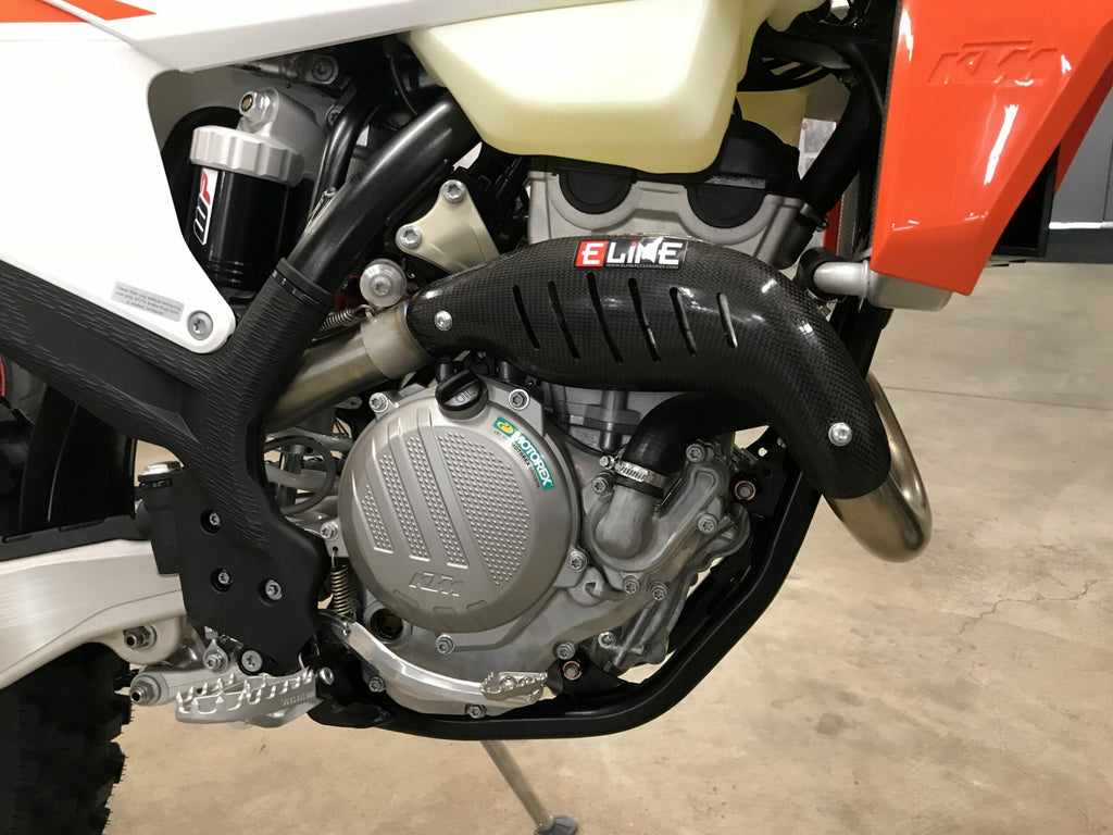 Carbon Fiber Heat Shields Hus/Ktm
