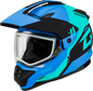Gm 11s Ronin Snow Helmet Matte Black/Blue 2x