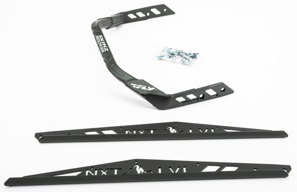 Nxt Lvl Rear Bumper Flat Blk Pol Axys Rmk 144/146 S/M
