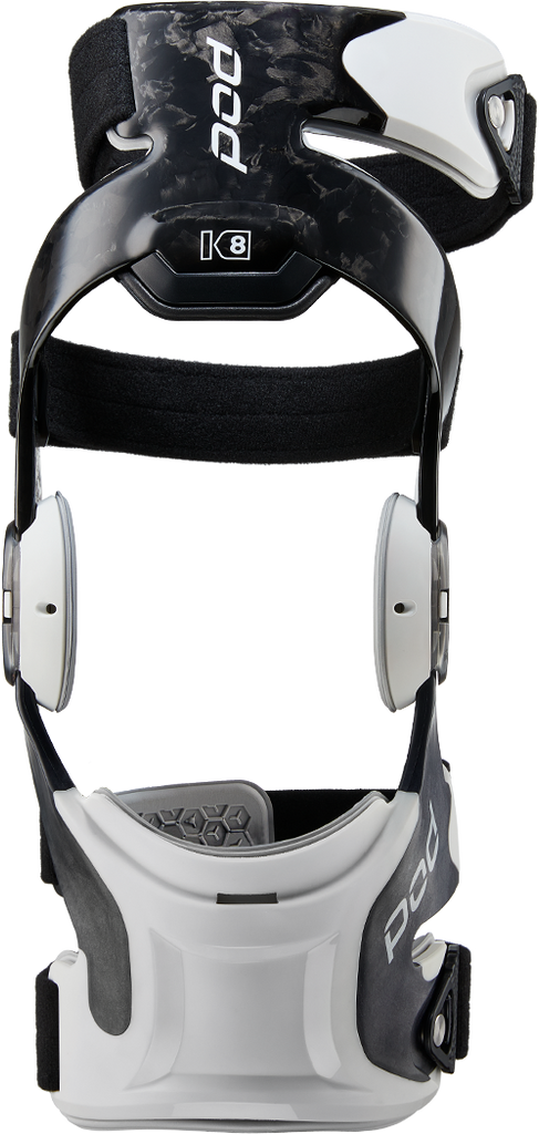 K8 3.0 Knee Brace Carbon (Lt) Carbon/White Sm