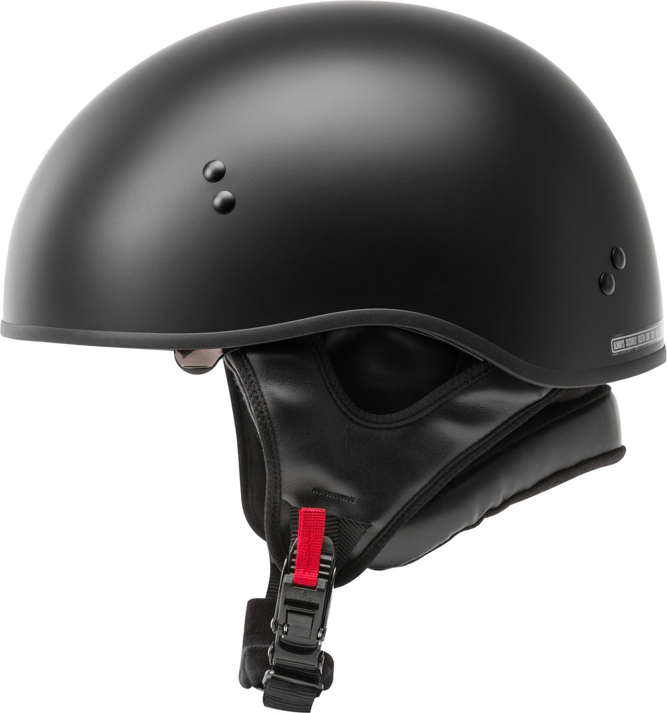 Hh 65 Half Helmet Naked Matte Black 2x