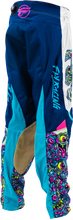 Load image into Gallery viewer, Yth Kinetic Mutant Mesh Pants White/Blue/Multi Sz 26