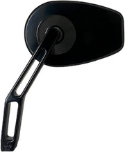 Load image into Gallery viewer, Micro Mirror V2 Cut Stem Left Black