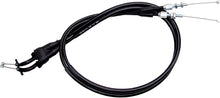Load image into Gallery viewer, Black Vinyl Throttle Push Pull Cable Set