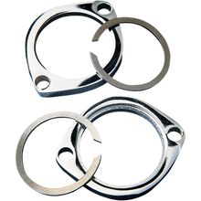 Load image into Gallery viewer, EXHAUST FLANGE KITS - CHROME HARLEY EVO TWIN CAM SPORTSTER - The Speed Shop Canada