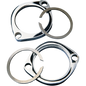 EXHAUST FLANGE KITS - CHROME HARLEY EVO TWIN CAM SPORTSTER - The Speed Shop Canada
