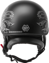 Load image into Gallery viewer, Hh 65 Half Helmet Rose Naked Matte Black/Silver Xl
