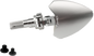 Handlebar End Folding Mirror Right Silver