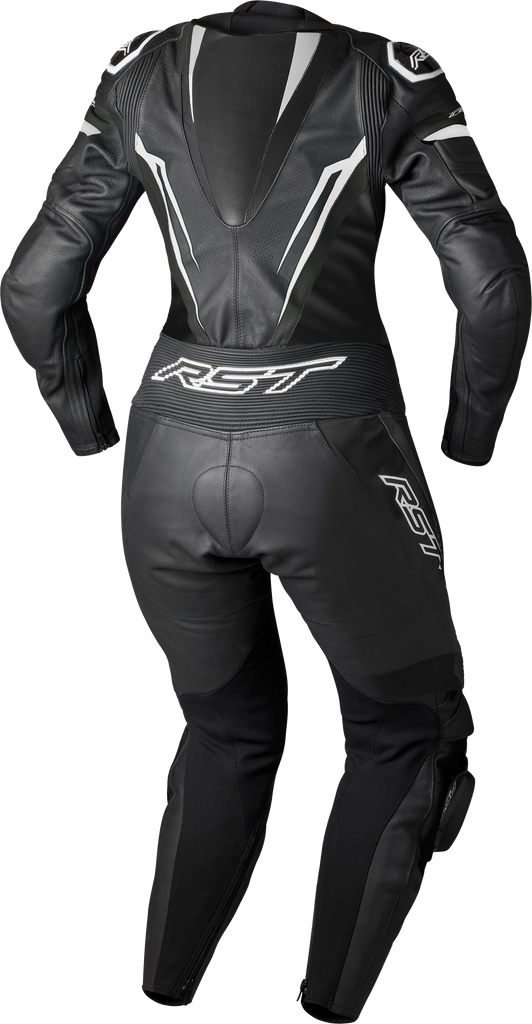 Womens Tractech Evo D3o Suit Black/White Leather 3xl