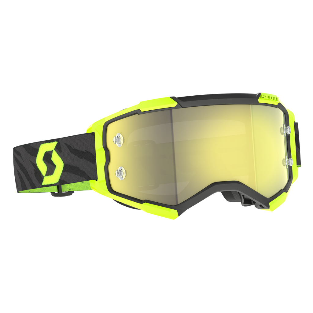 Fury Goggle Zebra Blk/Ne Ylw Ylw Crm Wrk