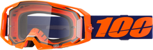 Load image into Gallery viewer, Armatic Goggle Neon Orange Clear Lens