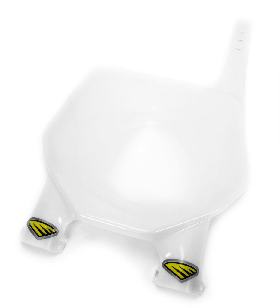 Stadium Number Plate White
