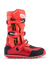 Load image into Gallery viewer, Tech T Boots Red Fluo/Blk/Br Red 13
