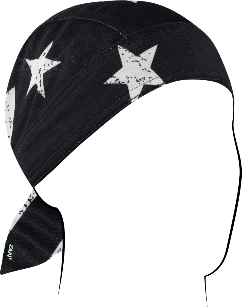 Flydanna Poly Micromesh Black/White Flag