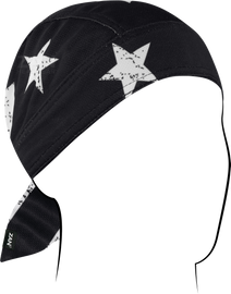 Flydanna Poly Micromesh Black/White Flag