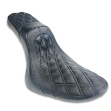Load image into Gallery viewer, CMC 2 UP SEAT BLACK STITCH HARLEY DAVIDSON SOFTAILS 00-17 - The Speed Shop Canada