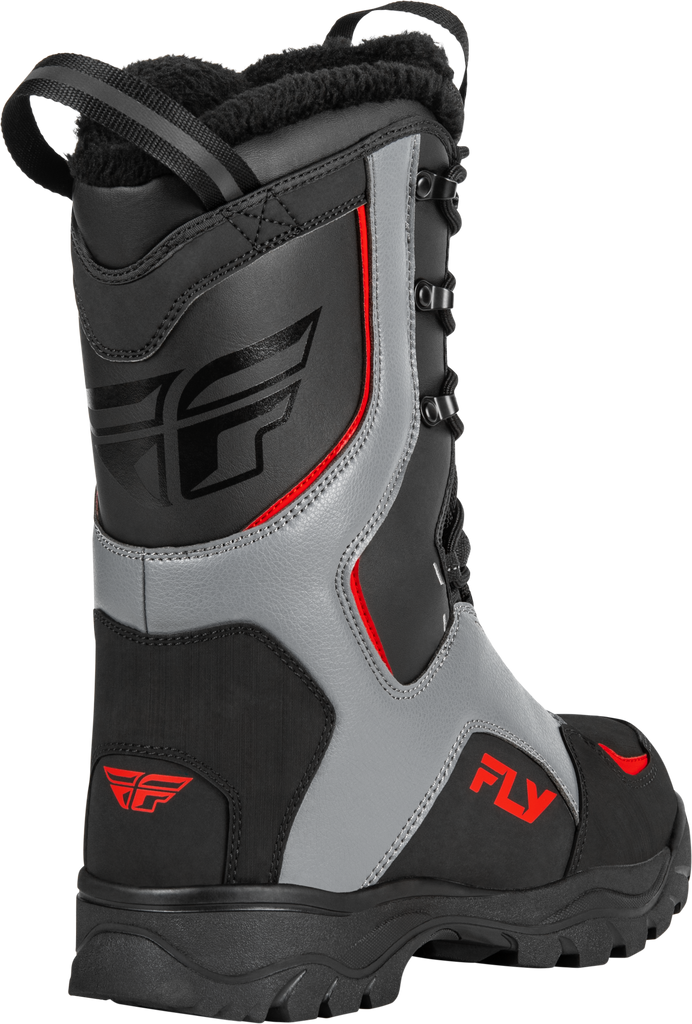 Marker Laced Boot Black/Red 12