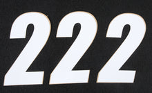 Load image into Gallery viewer, Number 2 White 4" 3/Pk