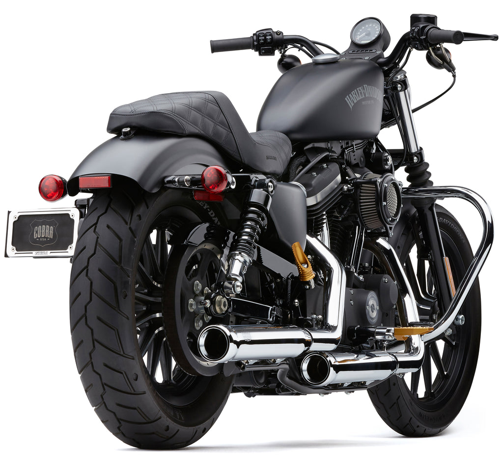 3" Nh Series Slip Ons Chrome Sportster 14 24