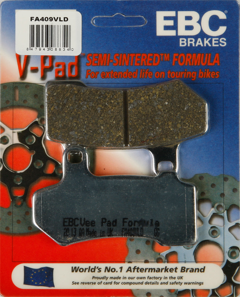 Brake Pads Fa409vld V Series Chrome