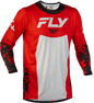 Lite Flake Jersey Red/Grey/Black Lg