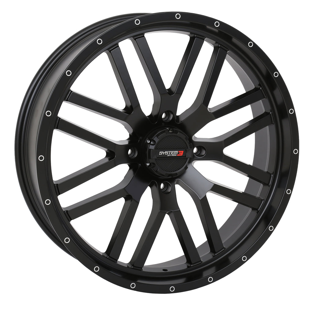 St3 Wheel 24x7 4+2.5 (+10mm) 4/137 4 Matte Black