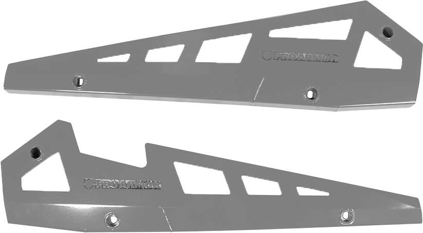Rock Sliders Titanium Matte Metallic Pol