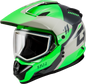 Gm 11s Ronin Snow Helmet Green/Grey Xs
