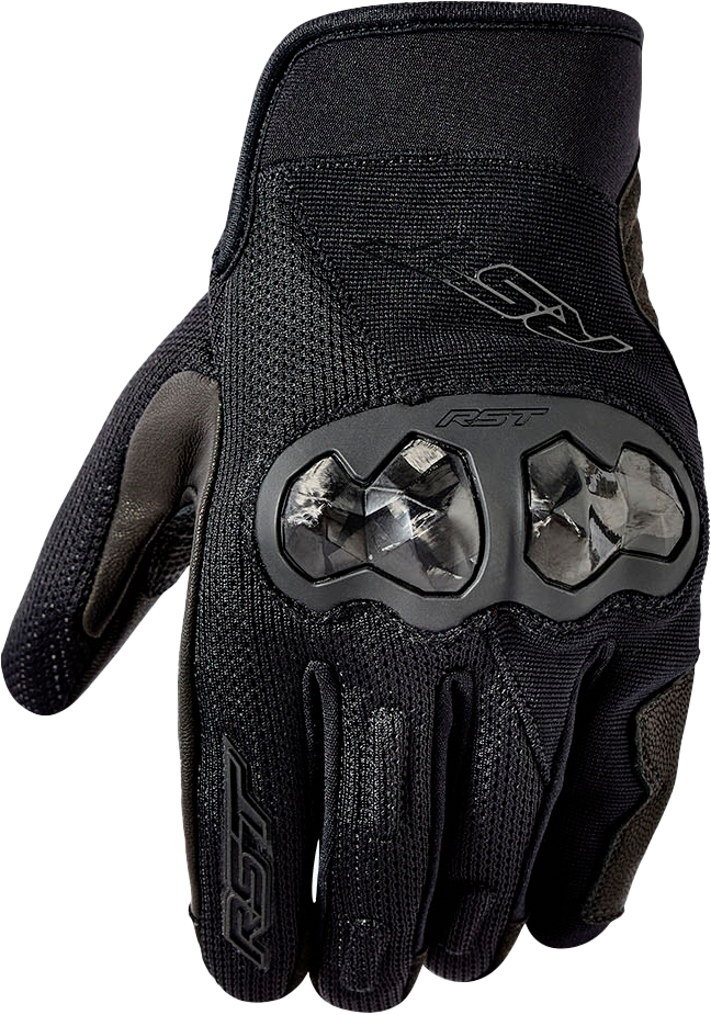 Jetstream Glove Black Textile Md