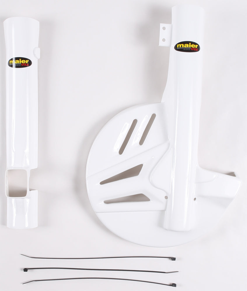 Fork/Disc Guard White