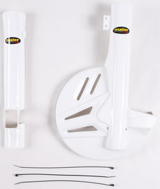 Fork/Disc Guard White