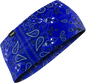 Sportflex Headband Upf50+ Navy Paisley