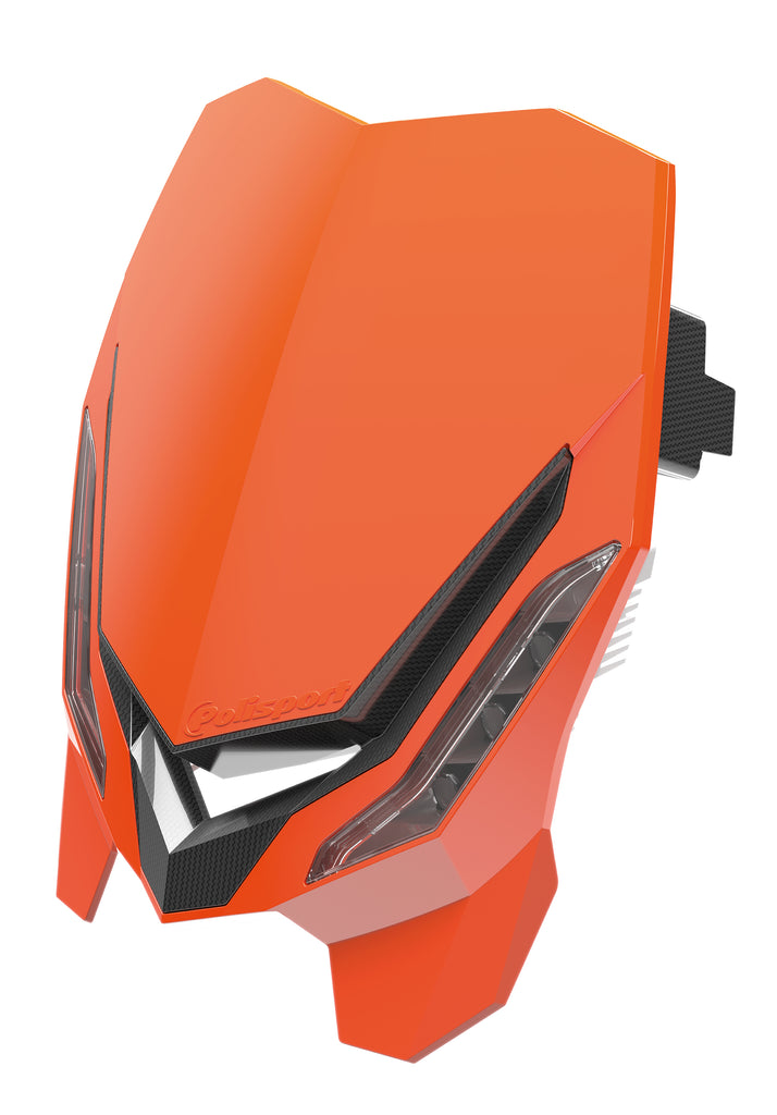 E Blaze Headlight Orange/Black