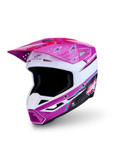 Load image into Gallery viewer, S M3 Falcon Helmet Ece06/Dot Prpl/Wht/Blk/Pink Fl Gl Md