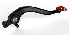 Load image into Gallery viewer, Folding Tip  Brake Pedals Red