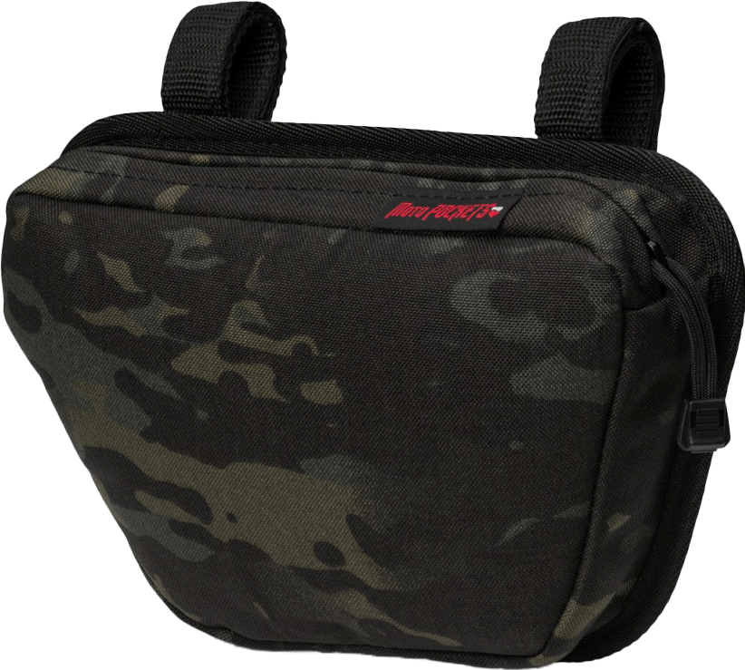 T Bar Bag Black Camo 11x7x2